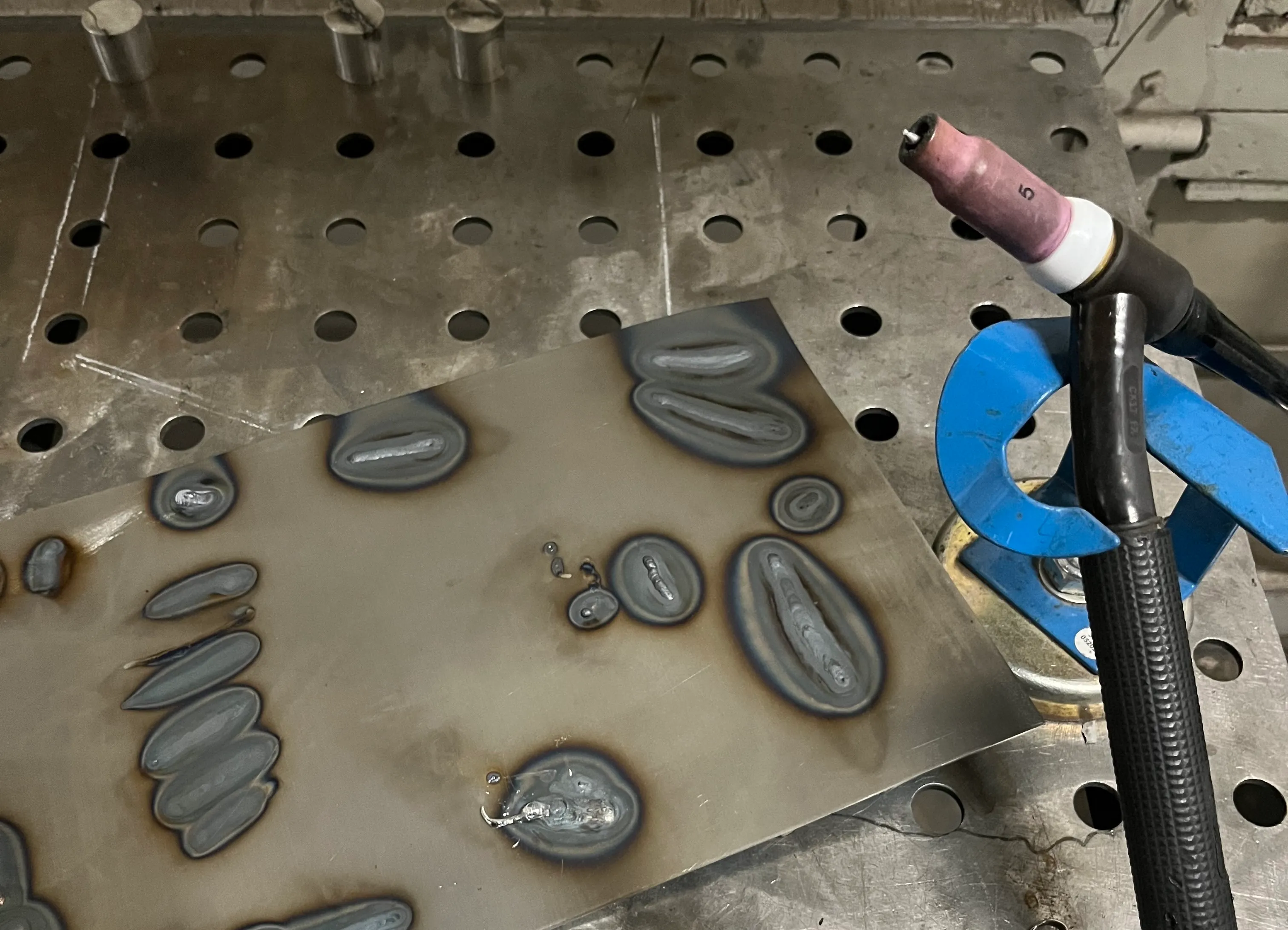 First TIG Practive